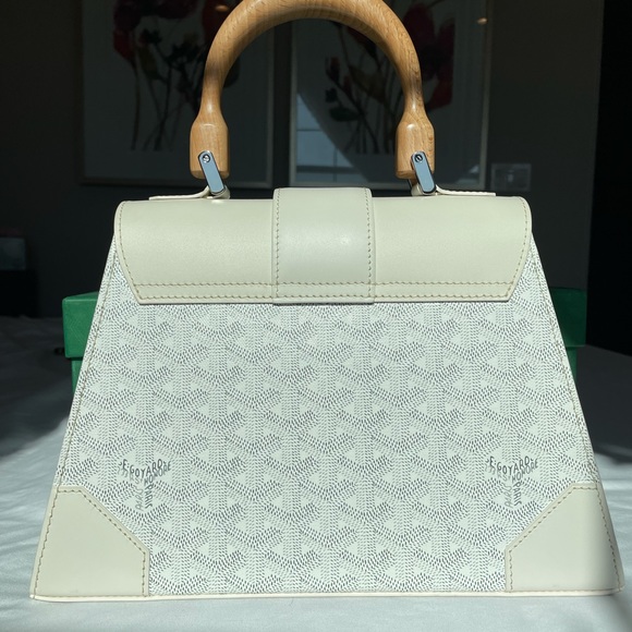 Goyard Saigon Full Structure Bag! Very Rare White - Picture 4 of 9